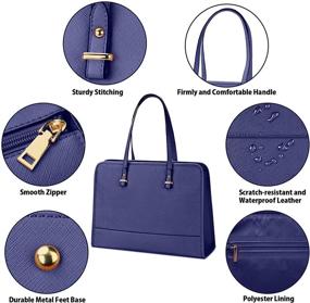 img 3 attached to 👜 Stylish and Practical Leather Crossbody Handbags & Wallets for Women