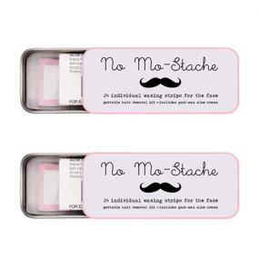 img 4 attached to Portable Lip Wax Kit Bundle - No Mo-Stache, 24 ct (2 Pack)