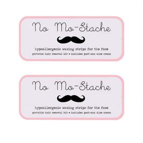 img 3 attached to Portable Lip Wax Kit Bundle - No Mo-Stache, 24 ct (2 Pack)