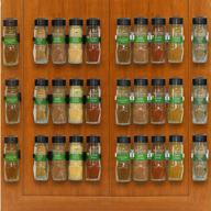 optimization: simplehouseware cabinet holder- 6 strips spice gripper clips, holds 30 jars logo