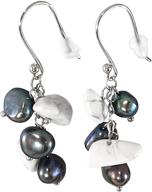 hinsongayle freshwater pearl earrings for girls: exquisite jewelry for young fashionistas logo