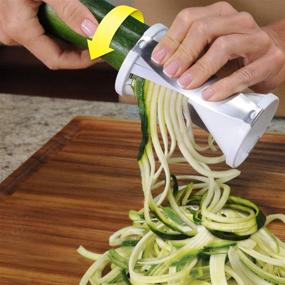 img 2 attached to Veggetti Spiralizer - Easy Veggie Pasta Maker for Healthy Meals