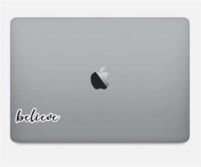 img 1 attached to Inspire with Believe Sticker: Motivational Vinyl Decal for Laptop, Phone, and Tablet - S54843