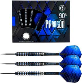 img 4 attached to 🎯 Paragon 90% Tungsten Steel Tip Darts by Harrows