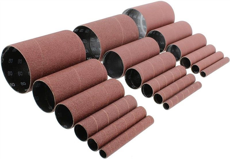 abn aluminum spindle sanding sleeves 로고