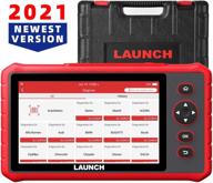 🚗 crp909x: 2021's latest launch obd2 scanner for all cars - reset abs, immo, tpms, sas, oil, epb, bms, injector coding, autovin - powerful automotive tools with android 7.1 & free updates logo