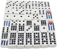 cuban flag double nines dominoes logo