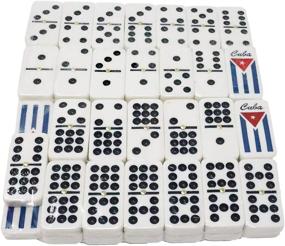 img 4 attached to Cuban Flag Double Nines Dominoes