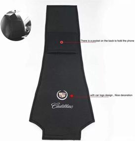 img 2 attached to Embroidery Headrest Breathable Flexible Covers Interior Accessories