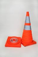 🚧 eurow reflective cone: versatile collapsible ohs product for occupational health and safety logo