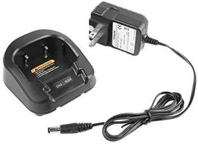 img 2 attached to Baofeng UV-82/UV-82L Black 🔌 Original Desktop Charger for Radio