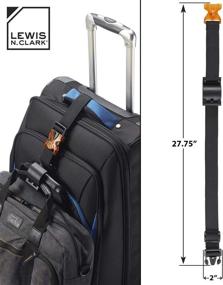 img 2 attached to Lewis N Clark Deluxe Luggage Travel Accessories