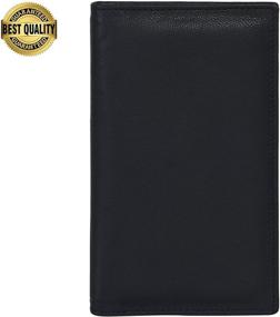 img 3 attached to 👜 Premium Genuine Leather Bifold Wallet