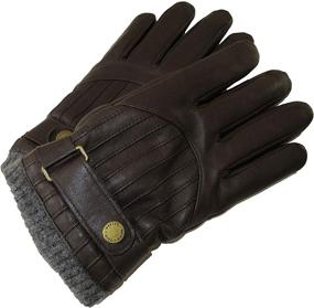 img 3 attached to Ralph Lauren Leather Thinsulate Driving Men's Accessories