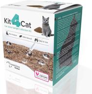 🐾 kit4cat 2lb hydrophobic litter sand: cat urine sample collection kit (3x11oz bags) for efficient testing and diagnosis logo