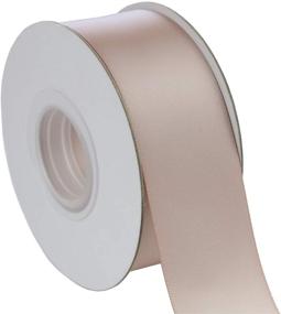 img 1 attached to ITIsparkle 11/2&#34; Double Faced Satin Ribbon 25 Yards-Roll Set for Gift Wrapping, Hair Braids & Bows, Craft Supplies – Vanilla Ribbon