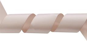 img 3 attached to ITIsparkle 11/2&#34; Double Faced Satin Ribbon 25 Yards-Roll Set for Gift Wrapping, Hair Braids & Bows, Craft Supplies – Vanilla Ribbon