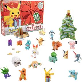 img 4 attached to Pokemon Advent Calendar Pieces for Holiday Season