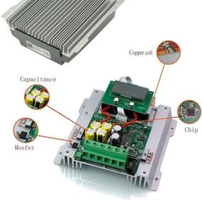 img 3 attached to 🔋 PowMr MPPT Charge Controller 30 amp - Bluetooth Solar Charge with Energy-Recording LCD Display for 12V/24V Batteries