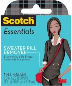 img 1 attached to Scotch Essentials Sweater Pill Remover - Effective Clothing Defuzzer, 1 Each (W-110-A)