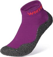 whitin minimalist barefoot sock shoes: non slip water shoes for women & men - multi-purpose & ultra portable logo