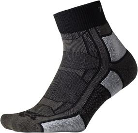 img 2 attached to 🧦 Thorlos Men's OAQU Thin Cushion Outdoor Athlete Low-Cut Socks