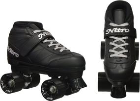 img 1 attached to 🛼 Elevate Your Skating Experience with Epic Skates Super Nitro Quad Speed Roller Skates!