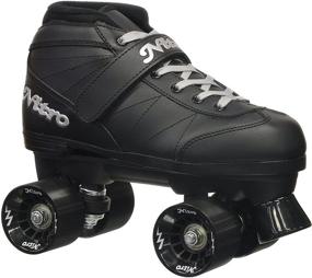 img 4 attached to 🛼 Elevate Your Skating Experience with Epic Skates Super Nitro Quad Speed Roller Skates!