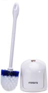 automatic opening and closing toilet brush with durable bristles and odor-free design - the ideal bathroom bowl cleaner logo