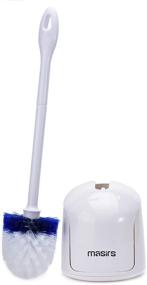 img 4 attached to Automatic Opening and Closing Toilet Brush with Durable Bristles and Odor-Free Design - The Ideal Bathroom Bowl Cleaner