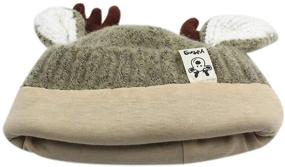 img 1 attached to 👶 Adorable RARITYUS Toddler Winter Bowknot Beanie: Essential Cold Weather Accessory for Boys!