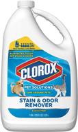 🐾 clorox pet solutions stain & odor remover refill - 128 fl. oz. | 128 fz - best pet stain and odor eliminator logo