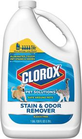 img 2 attached to 🐾 Clorox Pet Solutions Stain & Odor Remover Refill - 128 fl. oz. | 128 FZ - Best Pet Stain and Odor Eliminator