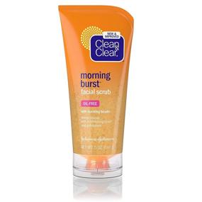 img 4 attached to Очищающий скраб для лица Clean & Clear Morning Burst (пакет из 2 штук) - эффективен для всех типов кожи, 5 жидк. унц.