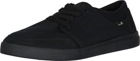 img 1 attached to Sanuk Vagabond Canvas Sneaker Black