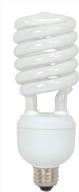 💡 satco s7336 40w (150w) cfl light bulb - 2600 lumens, daylight white 5000k, medium base, 120v logo