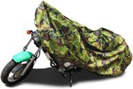 🛵 защитите свой скутер yamaha с помощью чехла uxcell l 190t camouflage для мотоцикла: защита от пыли и уф-излучения, 86-дюймовый наружный щит логотип