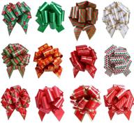 christmas holiday decoration wrapping baskets logo