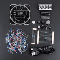 wendry diy digital led clock kit home audio logo