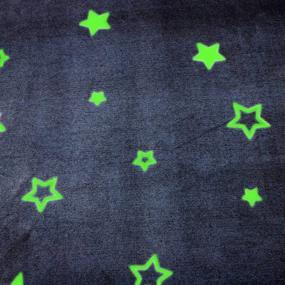 img 1 attached to 🌟 Glow in the Dark Throw Blanket - Super Soft Fuzzy Plush Fleece - 50x60 in - Decorated with Stars - Ideal for Kids, Women, Teens, and Toddlers - Grey