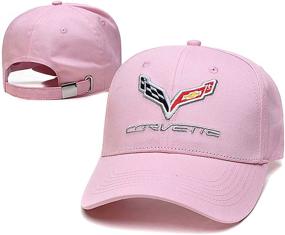 img 1 attached to 🧢 Corvette Logo Baseball Cap - Racing Apparel Sale for Corvette Car Accessories & Travel