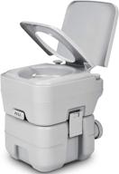 🚽 yitahome 5.3 gallon portable travel toilet rv potty: upgraded spout, flush pump, detachable tank for camping, boating, hiking logo