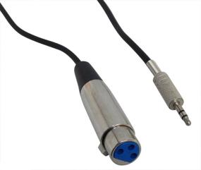 img 2 attached to 🔌 Premium 10ft XLR Female to 3.5mm Stereo Male Cable - YCS Basics