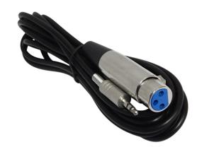 img 3 attached to 🔌 Premium 10ft XLR Female to 3.5mm Stereo Male Cable - YCS Basics