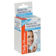 sally hansen brush-on facial hair remover (3 pack): easy & efficient hair removal solution logo