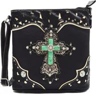 stylish western rhinestone crossbody shoulder handbags & wallets - for fashionable women's shoulder bags logo