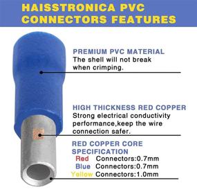 img 3 attached to 💡 Haisstronica Insulated Electrical Terminals Connectors: Ultimate Solution for Seamless Connectivity