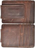 👝 hopsooken men's leather minimalist pocket wallet - ideal men's accessories for added convenience logo