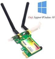 🌐 padarsey wi-fi карта ac 1730mbps bluetooth 5.0 двухдиапазонный pcie адаптер для беспроводной сети – высокоскоростное подключение wi-fi и bluetooth для настольного пк (wie9260) логотип