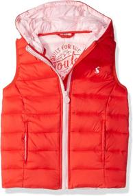 img 1 attached to Joules Little Girls Hooded Packaway Outdoor Recreation